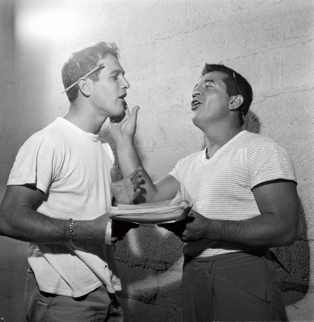 폴 뉴먼 & 로키 그라지아노, 1956년, 스튜디오
