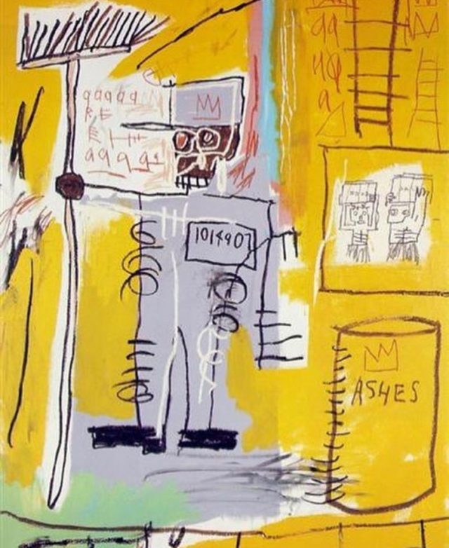 Ashes, 1981 @Basquiatart